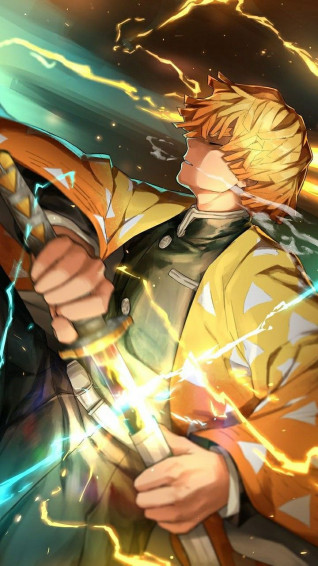 Zenitsu Rage Anime HD Wallpaper Demon