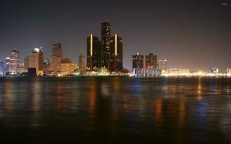 Detroit Skyline Desktop And Mobile Wallpaper Wallippo