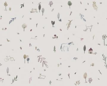 Whimsical Pink High Quality Personalised Wallpaper Photowall