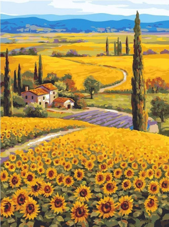 Sunflower Field Wallpaper