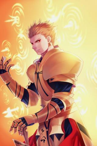 Fate Gilgamesh Wallpaper Phone Teahub Io