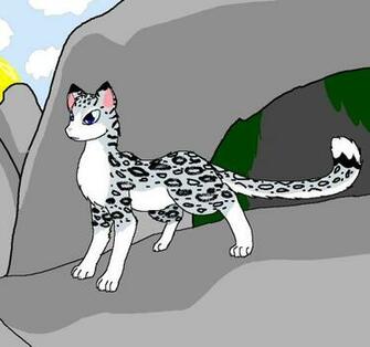 My First Snowleopard Drawing D By Flightfootwarrior