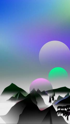HD Scary Wallpaper Abstract iPhone