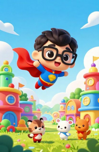 Cute Superhero Wallpaper