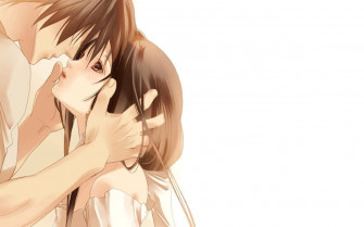 Kiss Cartoon Wallpaper