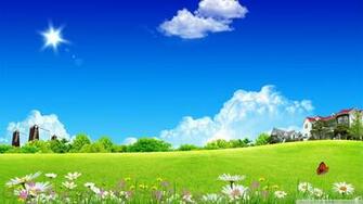 Dreamscape Spring Wallpaper