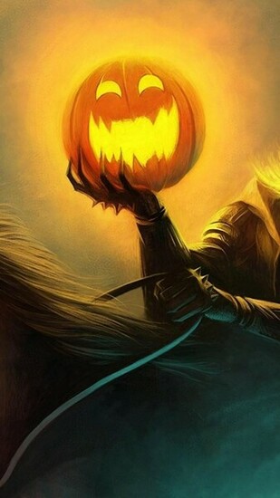 Headless Horseman Halloween Htc One Wallpaper