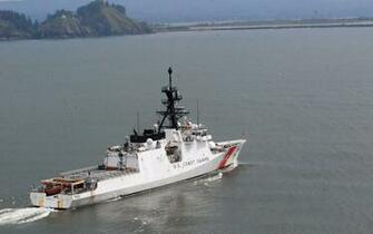 Coast Guard Cutter Bertholf Desktop Wallpaper
