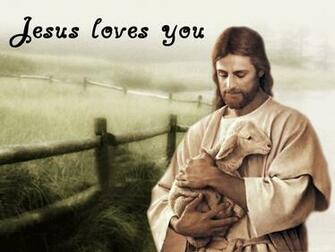 Jesus Loves You Wallpaper