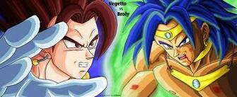 Vegeto Vs Broly Wallpaper