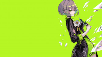 Green Anime Wallpaper