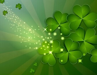 Shamrock Background