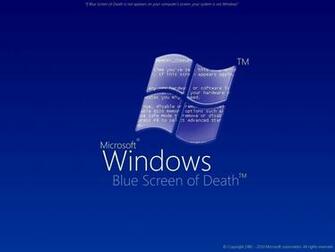Computer Windows Blue Screen Of Death Desktop Wallpaper Nr