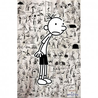 Wimpy Kid Art Poster Print X Walmart