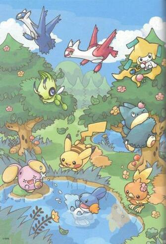 Munchlax Mudkip Whismur Latios Latias Torchic Jirachi