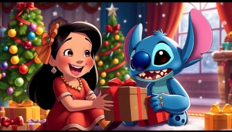 Lilo And Stitch Christmas Wallpaper