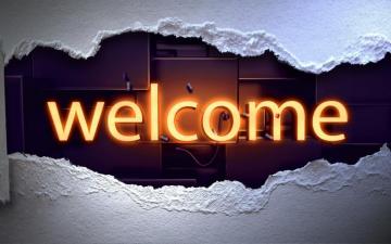 Welcome Wallpaper Top Background