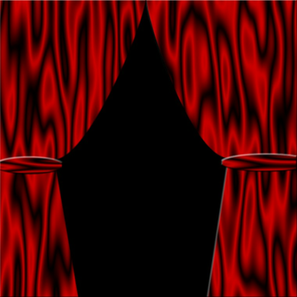 Red Satin Curtains Pre Made Background By Viktoria Lyn