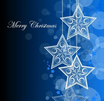Blue Christmas Background Ai Eps