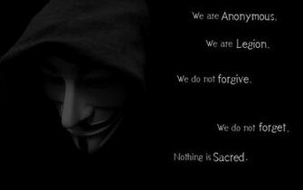 Anonymous Computer Wallpaper Desktop Background Id