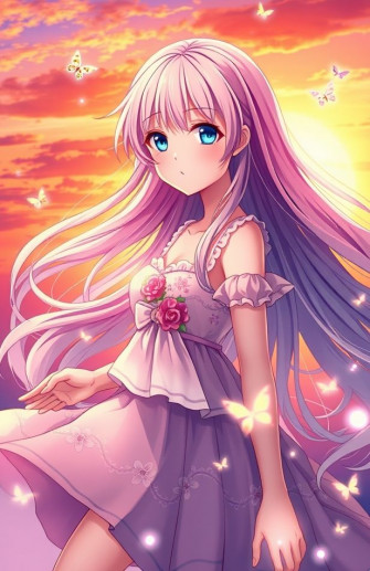 Beautiful Anime Girl Wallpaper