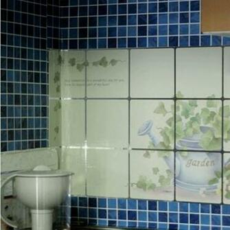Aluminum Foil Self Adhesive Wallpaper For Kitchen Backsplash Wall