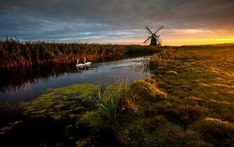 Windmill Wallpaper