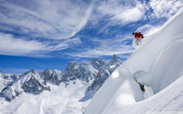 Skiing Wallpaper Top Background