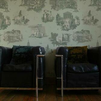 The Timorous Beasties New York Toile Wallpaper Comes In Five Different