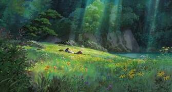Tamiko Art On Anime Master Background Studio Ghibli