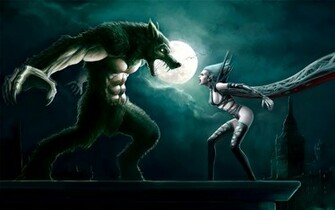 Lycan Vs Vampire Computer Wallpaper Desktop Background