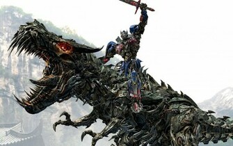 Optimus Prime Riding Grimlock Wallpaper HD