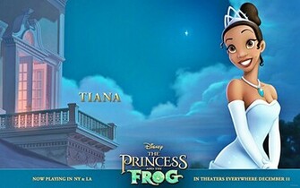 Walt Disney Wallpaper Princess Tiana Characters