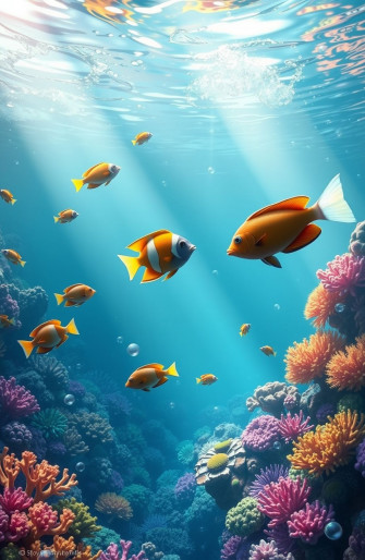 Live Wallpaper Windows Fish