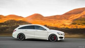 Mercedes Benz Cla Amg Shooting Brake Calcite White