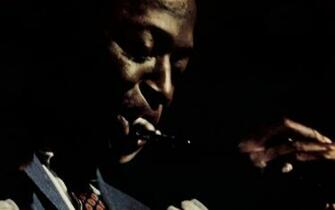 Miles Davis In Concert Wallpaper Stock