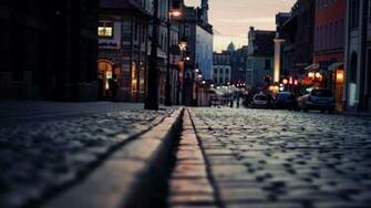 City Street Wallpaper Top Background