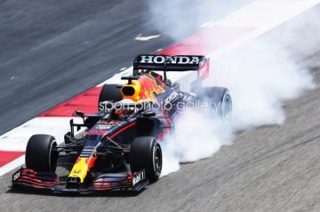 Max Verstappen Red Bull Formula Testing Bahrain Image