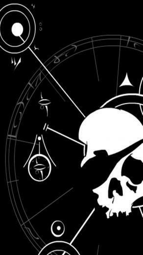 Pirate Flag Wallpaper iPhone Compass Logo