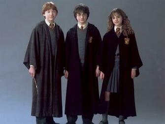 Harry Ron And Hermione Wallpaper
