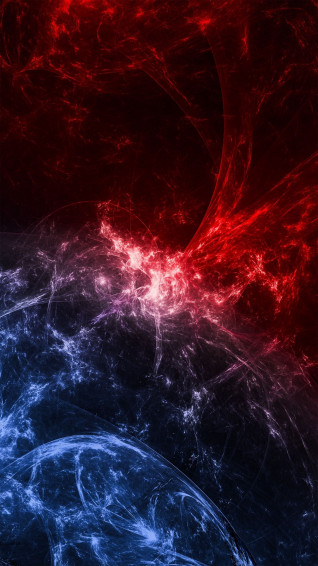 Cool Red And Blue Wallpaper