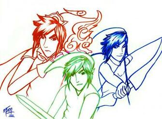 Triforce Heroes By Studioofmm
