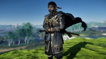 Wallpaper Ghost Of Tsushima Jin Sakai Video Games Samurai