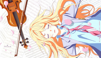 Anime Your Lie In April Kaori Miyazono Wallpaper