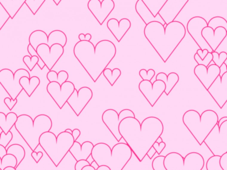 Love Hearts Background See To World