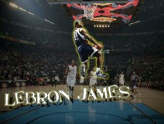 Basketball Wallpaper Lebron James Dunk