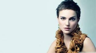 Natalie Portman Short Hair Ultra HD Desktop Background Wallpaper