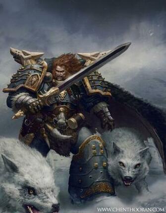 Leman Russ Space Wolf Primarch By Mythrilgolem1