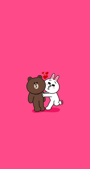 Brown Cony X Parallax Wallpaper