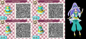Animal Crossing Frozen Anna Qr Code Hans